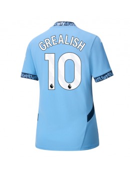 Manchester City Jack Grealish #10 Zenski Domaci Dres 2024-25 Kratak Rukavima